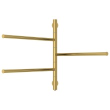 Полотенцесушитель электрический 542x585 золотой Сунержа Триада 03-0822-0540