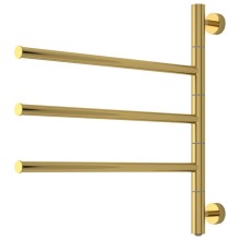 Полотенцесушитель электрический 542x585 золотой Сунержа Триада 03-0822-0540