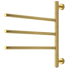 Полотенцесушитель электрический 542x585 золотой Сунержа Триада 03-0822-0540