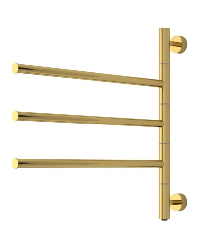 Полотенцесушитель электрический 542x585 золотой Сунержа Триада 03-0822-0540