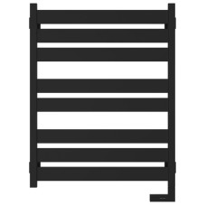 Полотенцесушитель электрический 800х600 черный матовый МЭМ правый Сунержа Центурион 2.0 31-5603-8060