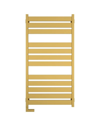 Полотенцесушитель электрический 1200х600 золотой матовый МЭМ левый Сунержа Центурион 2.0 032-5602-1260