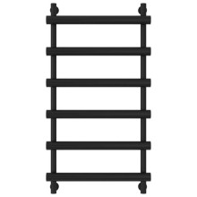 Полотенцесушитель водяной 1000х500 черный матовый Сунержа Атлант 31-0226-1050