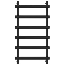 Полотенцесушитель водяной 1000х500 черный матовый Сунержа Атлант 31-0226-1050