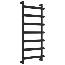 Полотенцесушитель водяной 1200х500 черный матовый Сунержа Атлант 31-0226-1250