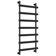 Полотенцесушитель водяной 1200х500 черный матовый Сунержа Атлант 31-0226-1250