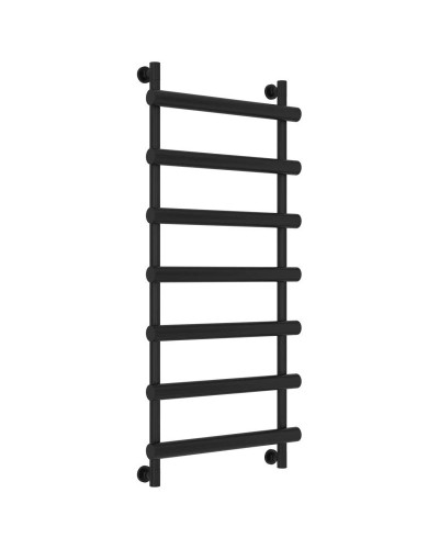 Полотенцесушитель водяной 1200х500 черный матовый Сунержа Атлант 31-0226-1250