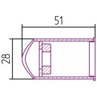 Модуль скрытого подключения для МЭМ состаренная бронза Сунержа d 28мм 05-1522-0028