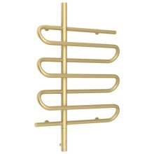 Полотенцесушитель электрический 800х600 шампань матовая МЭМ левый Сунержа Эпатаж 022-0550-8060