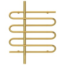 Полотенцесушитель электрический 800х600 золотой МЭМ левый Сунержа Эпатаж 03-0550-8060