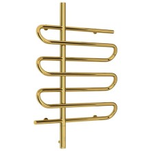 Полотенцесушитель электрический 800х600 золотой МЭМ левый Сунержа Эпатаж 03-0550-8060