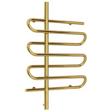 Полотенцесушитель электрический 800х600 золотой МЭМ левый Сунержа Эпатаж 03-0550-8060