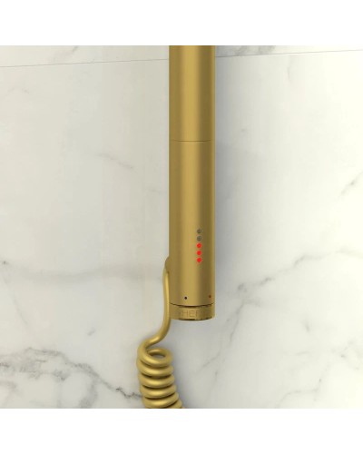 Полотенцесушитель электрический 800х600 золотой матовый МЭМ левый Сунержа Эпатаж 032-0550-8060