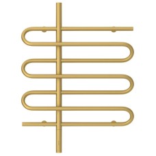 Полотенцесушитель электрический 800х600 золотой матовый МЭМ левый Сунержа Эпатаж 032-0550-8060