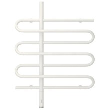 Полотенцесушитель электрический 800х600 белый матовый МЭМ левый Сунержа Эпатаж 30-0550-8060