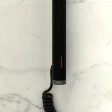 Полотенцесушитель электрический 800х600 черный матовый МЭМ левый Сунержа Эпатаж 31-0550-8060