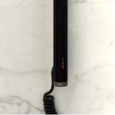 Полотенцесушитель электрический 800х600 черный матовый МЭМ левый Сунержа Эпатаж 31-0550-8060