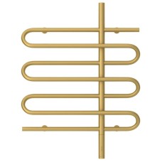 Полотенцесушитель электрический 800х600 золотой матовый МЭМ правый Сунержа Эпатаж 032-0551-8060