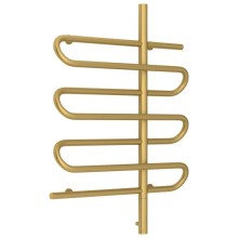 Полотенцесушитель электрический 800х600 золотой матовый МЭМ правый Сунержа Эпатаж 032-0551-8060