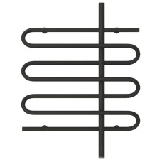 Полотенцесушитель электрический 800х600 темный титан муар МЭМ правый Сунержа Эпатаж 15-0551-8060