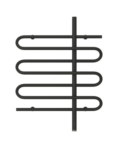 Полотенцесушитель электрический 800х600 темный титан муар МЭМ правый Сунержа Эпатаж 15-0551-8060