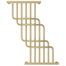 Полотенцесушитель водяной 1000х850 шампань матовая Сунержа Нега 022-0225-1085