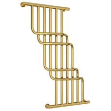 Полотенцесушитель водяной 1000х850 золотой Сунержа Нега 03-0225-1085