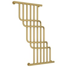 Полотенцесушитель водяной 1000х850 золотой матовый Сунержа Нега 032-0225-1085