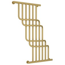 Полотенцесушитель водяной 1000х850 золотой матовый Сунержа Нега 032-0225-1085