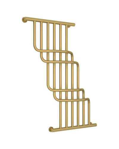 Полотенцесушитель водяной 1000х850 золотой матовый Сунержа Нега 032-0225-1085