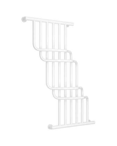 Полотенцесушитель водяной 1000х850 белый глянец Сунержа Нега 12-0225-1085