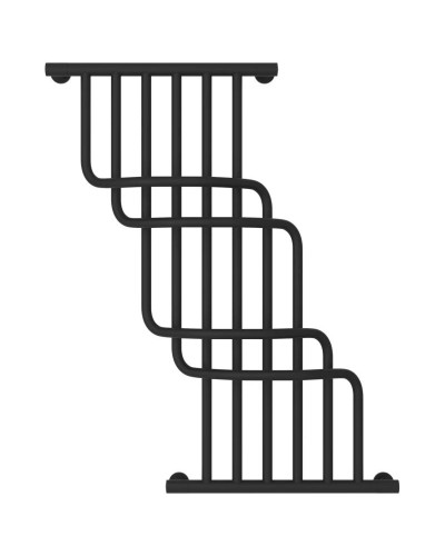 Полотенцесушитель водяной 1000х850 темный титан муар Сунержа Нега 15-0225-1085