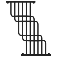 Полотенцесушитель водяной 1000х850 черный матовый Сунержа Нега 31-0225-1085