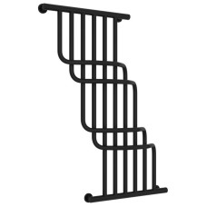 Полотенцесушитель водяной 1000х850 черный матовый Сунержа Нега 31-0225-1085