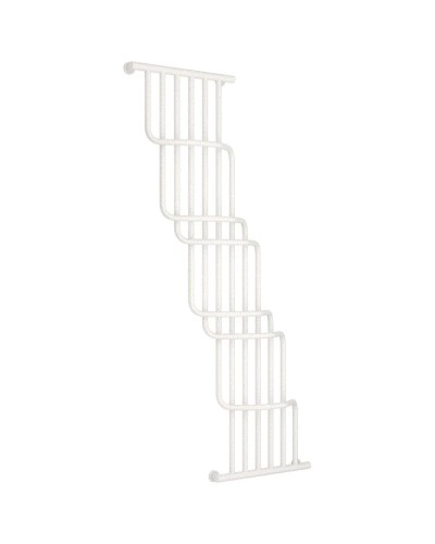 Полотенцесушитель водяной 1700х1000 античное белое золото Сунержа Нега 10-0225-1710