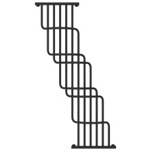 Полотенцесушитель водяной 1700х1000 темный титан муар Сунержа Нега 15-0225-1710