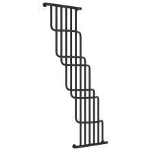 Полотенцесушитель водяной 1700х1000 темный титан муар Сунержа Нега 15-0225-1710