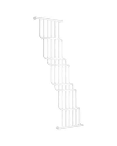 Полотенцесушитель водяной 1700х1000 белый матовый Сунержа Нега 30-0225-1710