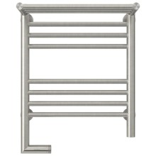 Полотенцесушитель электрический 500х400 сатин МЭМ левый Сунержа Богема с полкой 2.0 071-5206-5040