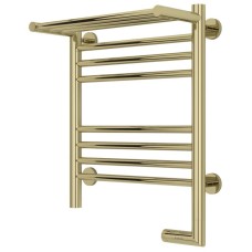 Полотенцесушитель электрический 500х400 шампань МЭМ правый Сунержа Богема с полкой 2.0 020-5207-5040