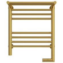 Полотенцесушитель электрический 500х400 золотой МЭМ правый Сунержа Богема с полкой 2.0 03-5207-5040