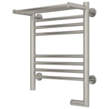 Полотенцесушитель электрический 500х400 сатин МЭМ правый Сунержа Богема с полкой 2.0 071-5207-5040