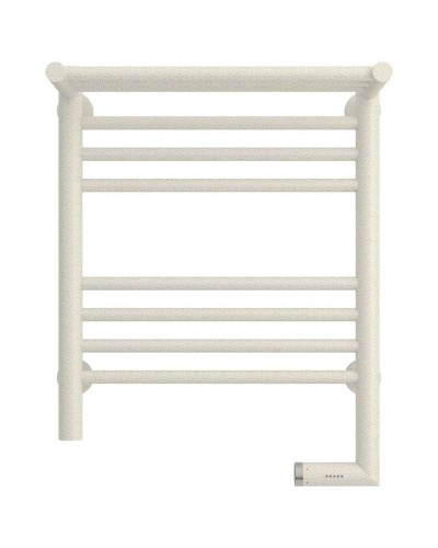 Полотенцесушитель электрический 500х400 античное белое золото МЭМ правый Сунержа Богема с полкой 2.0 10-5207-5040