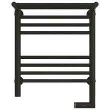 Полотенцесушитель электрический 500х400 темный титан муар МЭМ правый Сунержа Богема с полкой 2.0 15-5207-5040