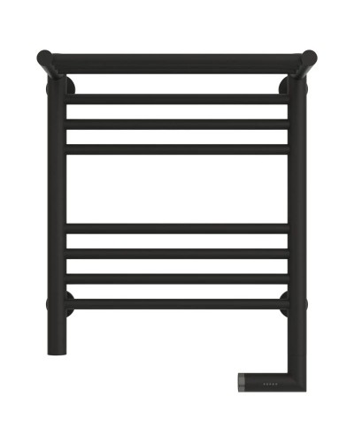 Полотенцесушитель электрический 500х400 темный титан муар МЭМ правый Сунержа Богема с полкой 2.0 15-5207-5040