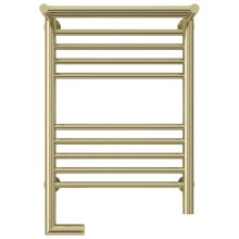 Полотенцесушитель электрический 600х400 шампань МЭМ левый Сунержа Богема с полкой 2.0 020-5206-6040