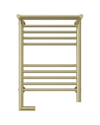 Полотенцесушитель электрический 600х400 шампань МЭМ левый Сунержа Богема с полкой 2.0 020-5206-6040