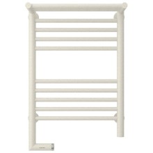 Полотенцесушитель электрический 600х400 античное белое золото МЭМ левый Сунержа Богема с полкой 2.0 10-5206-6040