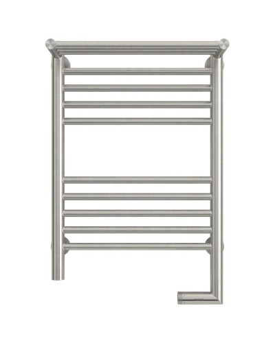 Полотенцесушитель электрический 600х400 сатин МЭМ правый Сунержа Богема с полкой 2.0 071-5207-6040