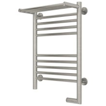 Полотенцесушитель электрический 600х400 сатин МЭМ правый Сунержа Богема с полкой 2.0 071-5207-6040